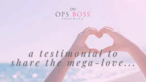 CBG Video Card for Testimonials Share the Love of Ops Boss Master