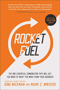 Rocket Fuel by Gino Wickman book cover