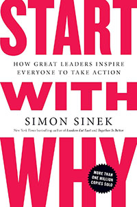 Start with Why by Simon Sinek book cover