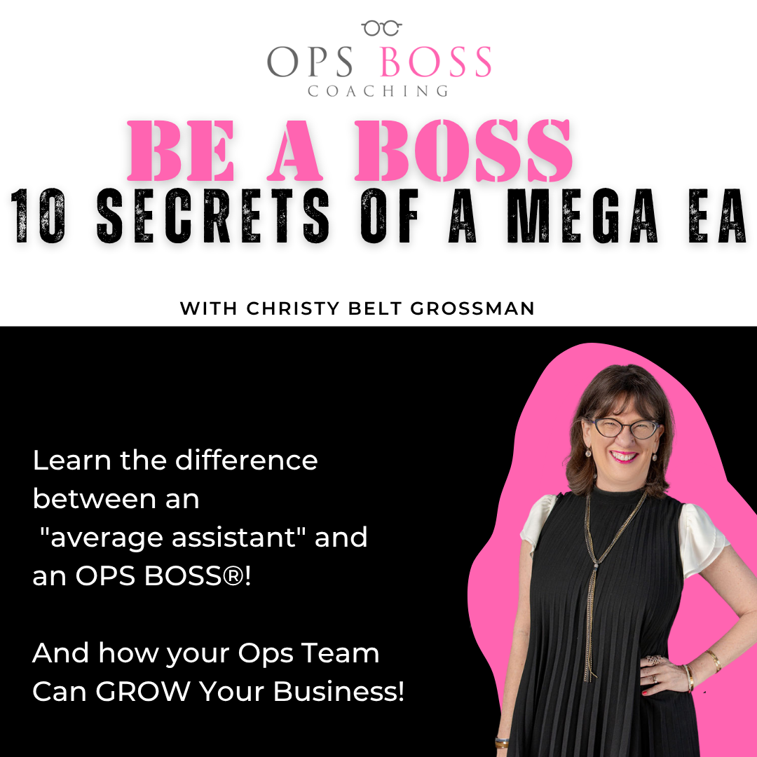Be A Boss 10 Secrets of a Mega EA Class